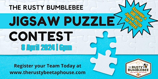 Primaire afbeelding van The Rusty Bumblebee Jigsaw Puzzle Contest