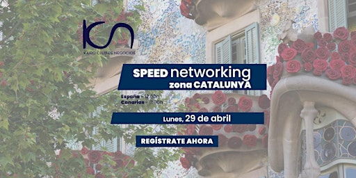 Imagen principal de Speed Networking Online Zona Catalunya - 29 de abril