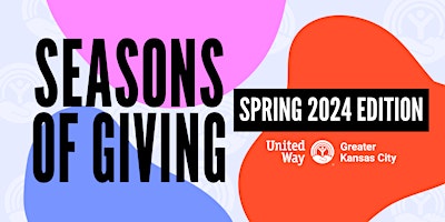 Primaire afbeelding van United Way Seasons of Giving: Spring Edition