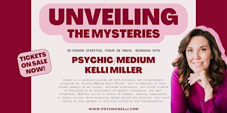 Unveiling the Mysteries: In-Person Spiritual Forum