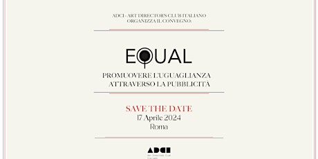 EQUAL - Promuovere l'uguaglianza attraverso la pubblicità