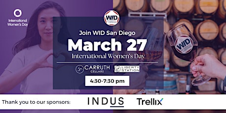 Imagen principal de WID International Women's Day Networking Event