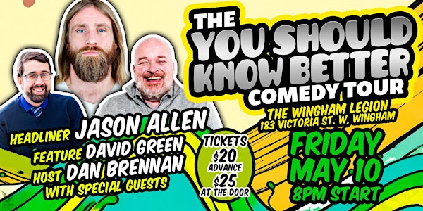 You Should Know Better Comedy Tour Returns