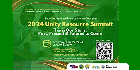 "This is Our Story" 2024 Unity Resource Summit