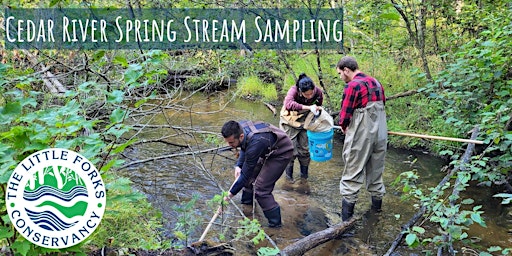 Imagem principal do evento Cedar River Spring Stream Sampling