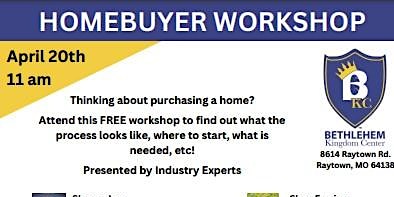 Image principale de Homebuyer Workshop