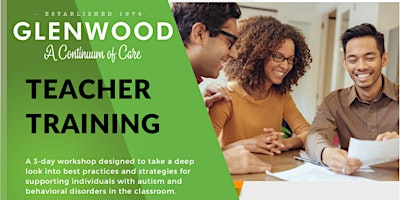 Glenwood Teacher Training Workshop primary image