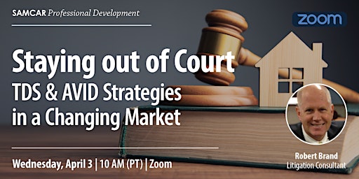 Imagen principal de Staying out of Court: TDS & AVID Strategies in a Changing Market