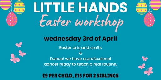Imagem principal do evento Little Hands Easter Workshop
