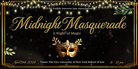 Public Interest Law Association's Masquerade Ball