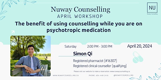 Primaire afbeelding van The benefit of using counselling while you are on psychotropic medication