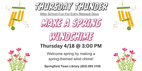 Thursday Thunder: Make a Spring Wind Chime