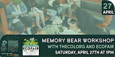 Image principale de Memory Bear Making Workshop with THE COLORG at EcoFair