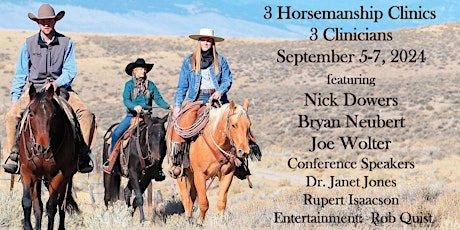 Horse to Human - the Next Generation in Horsemanship Clinics & Conference
