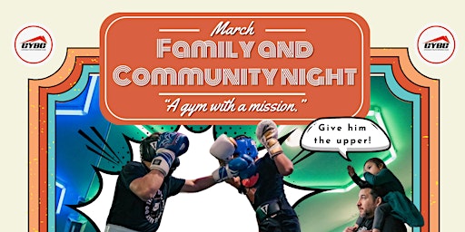 Imagem principal do evento March Family and Community Night