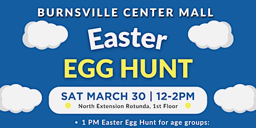 Primaire afbeelding van Burnsville Center Mall  Easter Egg Hunt