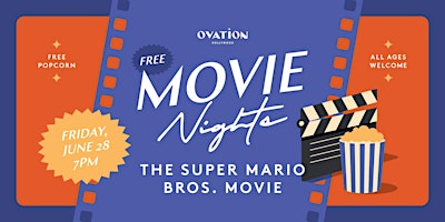 Imagem principal do evento Friday Movie Nights: The Super Mario Bros. Movie