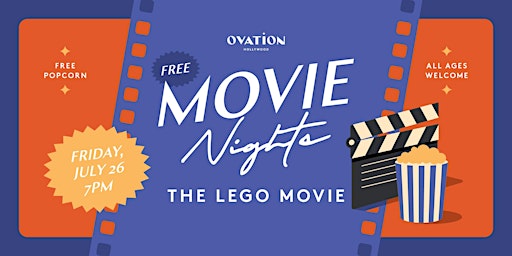 Imagem principal de Friday Movie Nights: The Lego Movie