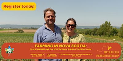 Image principale de Farming in Nova Scotia: A Celebration of Local Food & Farmers