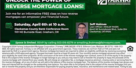 Informative Reverse Mortgage Class