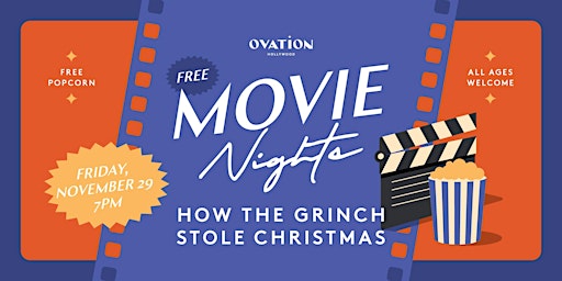 Imagem principal do evento Friday Movie Nights: How The Grinch Stole Christmas