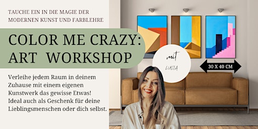 Primaire afbeelding van Color Me Crazy: Farbenlehre, Acryl & Wein