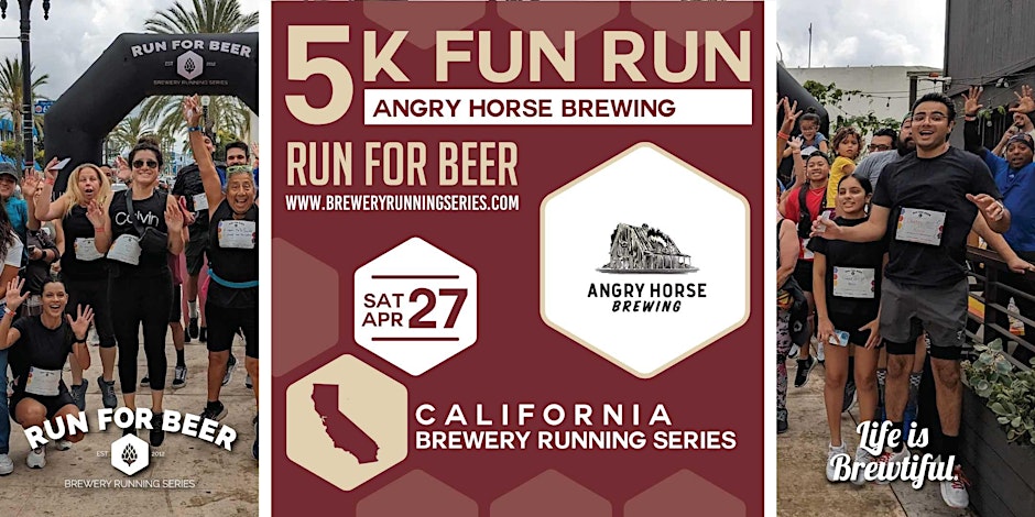 Angry Horse Brewing  event logo