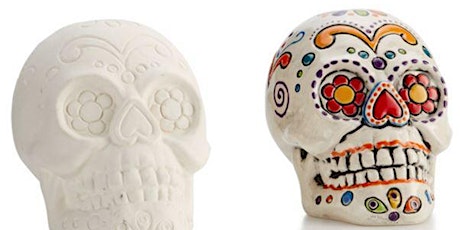 Halloween Pottery Skull Painting Workshop primary image