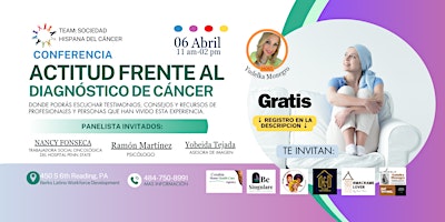 Imagen principal de Actitud Frente al Diagnóstico de Cáncer: Una Conferencia de Apoyo y Orientación