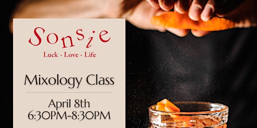 Primaire afbeelding van Mixology Class at Sonsie