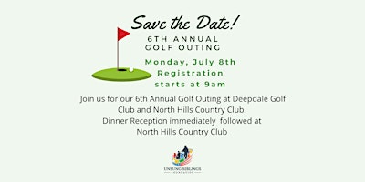Hauptbild für The Unsung Siblings Foundation 6th Annual Golf Outing