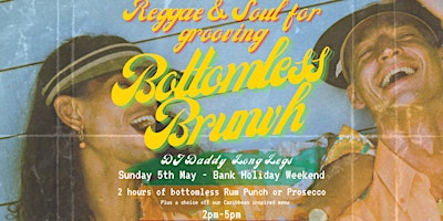 Reggae & Soul for Grooving - Bottomless Brunch primary image