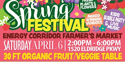 Primaire afbeelding van Energy Corridor Spring Festival