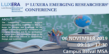 1st LuxERA Emerging Researchers’ Conference 