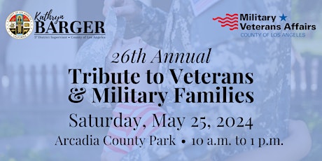 26th Annual Tribute to Veterans & Military Families