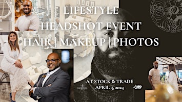 Primaire afbeelding van Headshot Photo Event at Stock & Trade with Maranta Copy Co and Boo Media