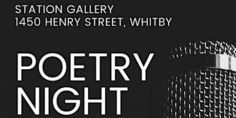 Zoom Event: Poetry Night at Station Gallery