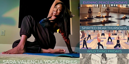 Immagine principale di 7pm Yoga Series at Best Day with Sara Valencia 