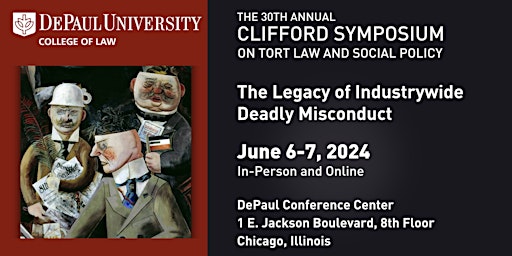 Imagem principal do evento The 30th Annual Clifford Symposium on Tort Law & Social Policy