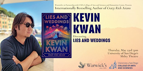 Kevin Kwan discussing LIES AND WEDDINGS