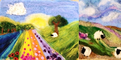 Imagem principal do evento Needle Felted Landscapes Class (deposit)