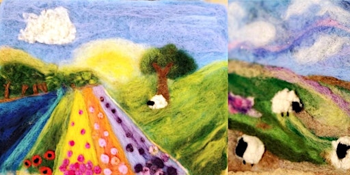 Needle Felted Landscapes Class (deposit) primary image