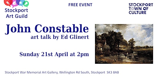 Imagem principal do evento John Constable : Art Talk by Ed Glinert