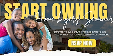 Alabama Own Your Home Now! Attend Our Empowering Homeowner Seminar!