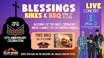 Imagem principal do evento Blessings, Bikes & BBQ