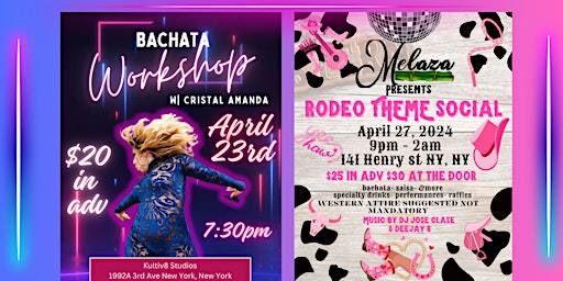 POP UP BACHATA WORKSHOP W/ CRISTAL AMANDA primary image