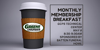 Imagen principal de May 2024 GCOC Monthly Membership Breakfast