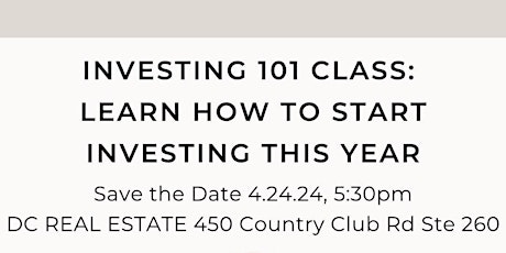 Investing 101 Class