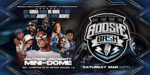 Primaire afbeelding van BOOSIE BASH 2024 - SATURDAY; BOOSIE BASH 5