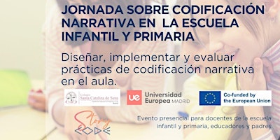 Imagem principal do evento Jornada sobre codificación narrativa en la escuela infantil y primaria